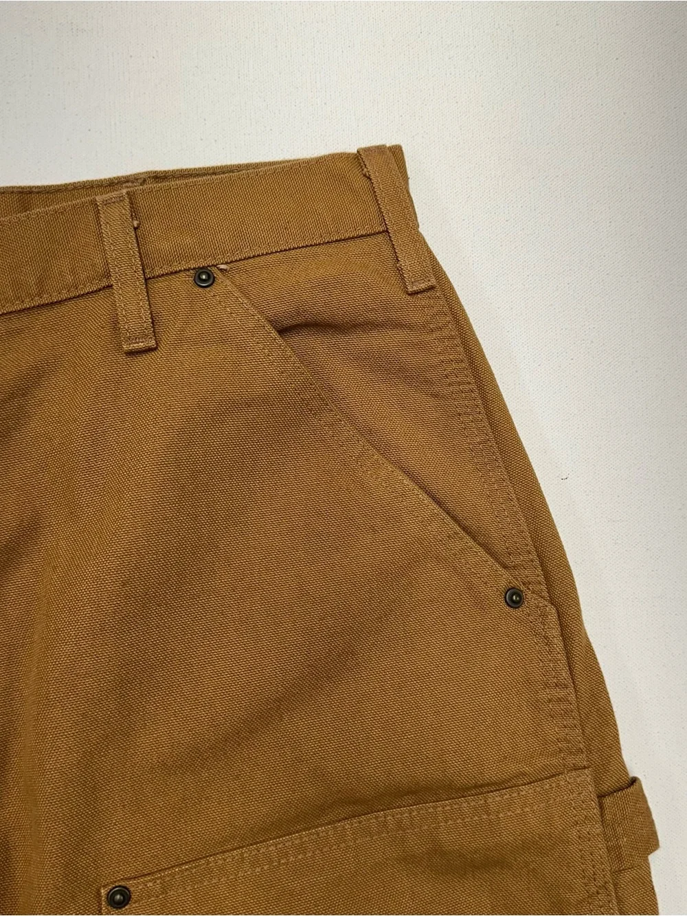 Vintage Carhartt Double Knee Work Carpenter Pants Mens 38×32 Brown